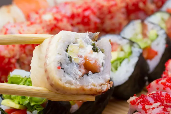 Kanada sushi rolka — Stock fotografie