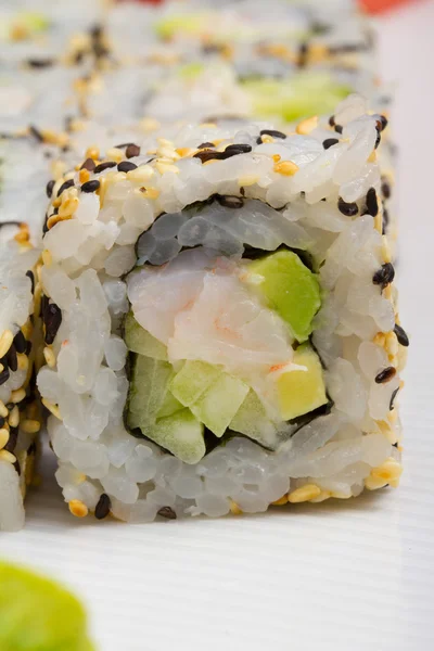 Rolo de sushi Califórnia — Fotografia de Stock