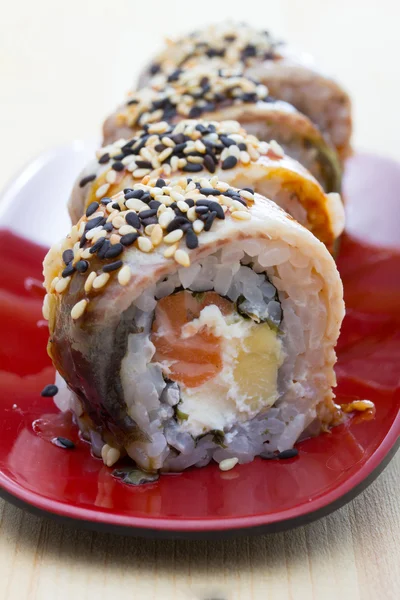 Rouleau de sushi — Photo