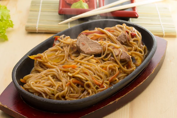 Soba noodles — Stock Photo, Image