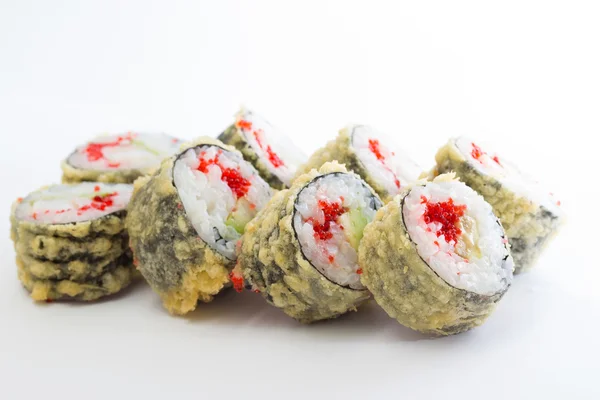 Ciepłe sushi roll — Zdjęcie stockowe