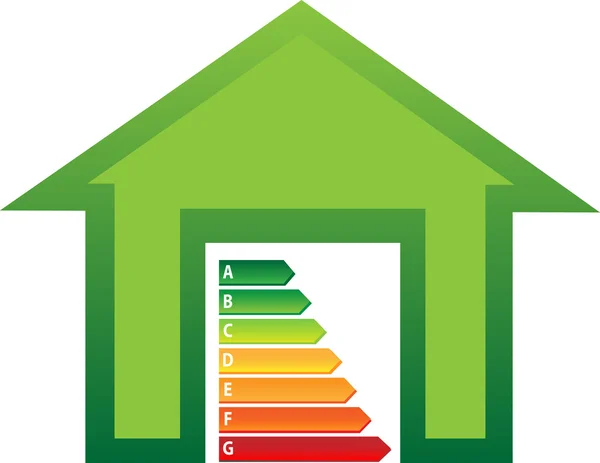 Energy class — Stock Vector