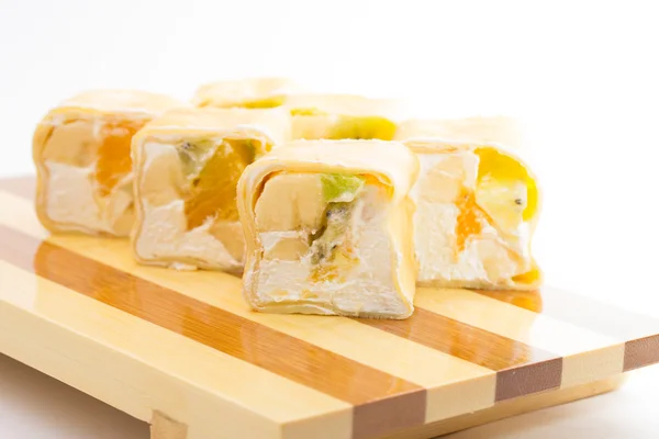 甜寿司卷 — 图库照片
