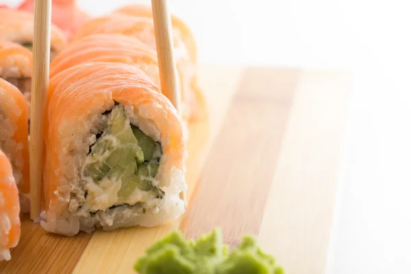 Sushi roll philadelphia — Stock Photo, Image