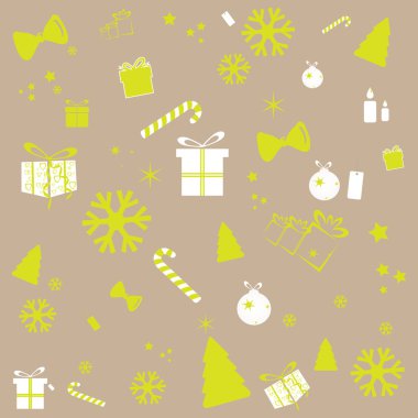 Yeni yıl vektör arka plan