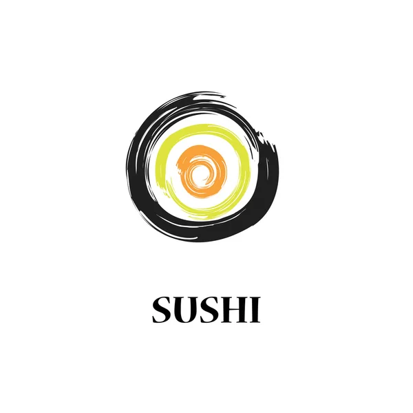 Sushi Vecor Hintergrund — Stockvektor