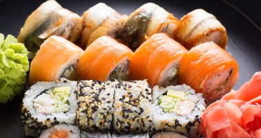 Vintage bir arka plan üzerinde gıda