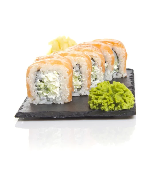 Sushi aislado sobre fondo blanco — Foto de Stock
