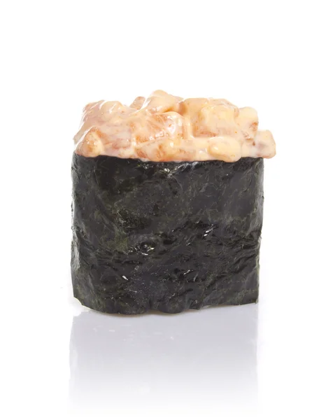 Sushi isolerad på vit bakgrund — Stockfoto