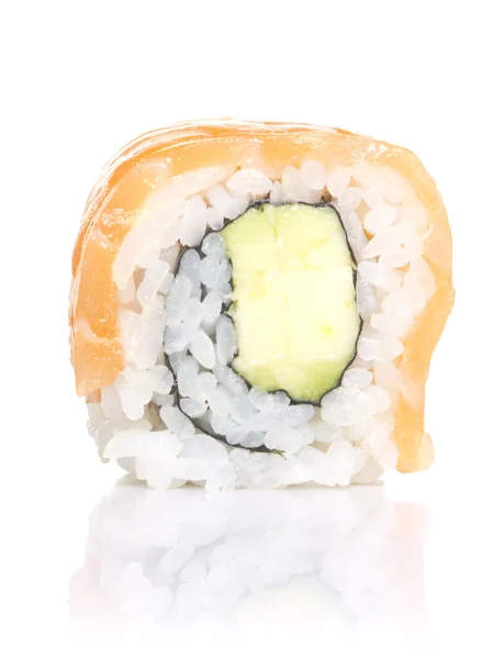 Sushi isolato su sfondo bianco — Foto Stock