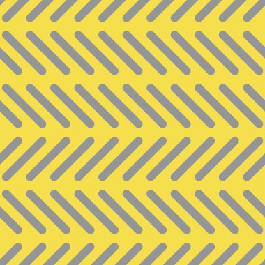 Modern kumaşlar, tekstil ve dekoratif yastıklar için ringa kemiği katlanmış sopalardan oluşan zigzag dikişsiz sanat deco deseni. 2021 'de trend renkleri sarı ve gri.