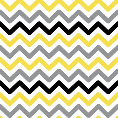 Modaya uygun zigzag deseni. Modern kumaşlar için kusursuz soyut geometrik desen dekoratif yastıklar, ambalaj kağıdı, iç tasarım..