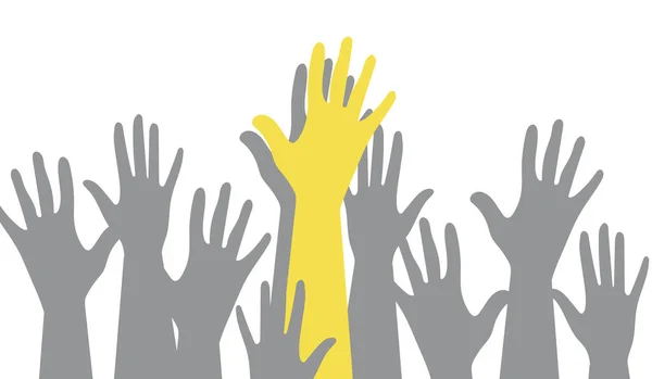 Mãos Pessoas Com Diferentes Cores Pele Diferentes Nacionalidades Religiões Ativistas — Fotografia de Stock
