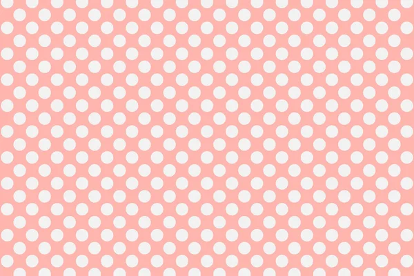Nowoczesny Design Białych Kręgów Różowym Tle Plakat Pop Art Półtonami — Zdjęcie stockowe
