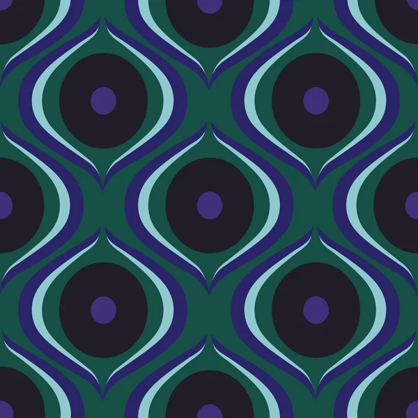 Modern Seamless Pattern Shades Blue Green Print Fashionable Fabrics Paper — Stock Photo, Image