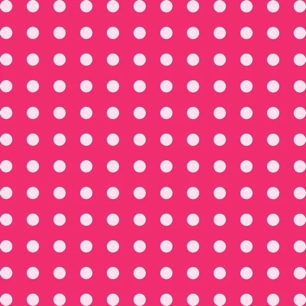 Pink Polka Dot Pattern Simple Background Vintage Textile Fabric Festive — Fotografia de Stock