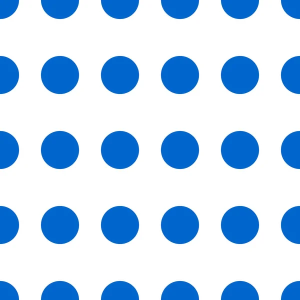 Blue Circles White Background Seamless Simple Pattern Decorative Textiles Fabrics — Foto de Stock