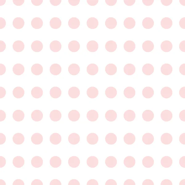 Розовые Круги Белом Фоне Бесшовный Простой Узор Декоративного Текстиля Тканей — стоковое фото
