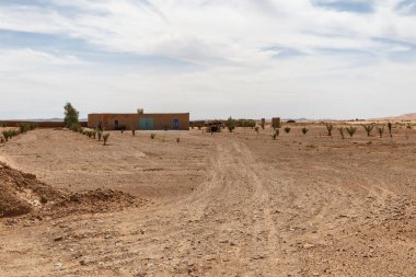 Sahra Çölü 'ndeki Berber Evi..