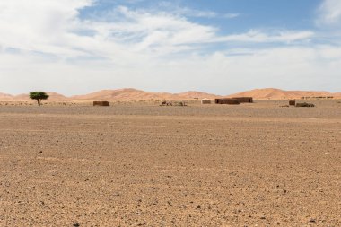 Sahara çöl Fas.