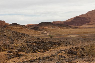 dağlara, Morocco Sahara çöl yol gelir