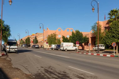 Ouarzazate 'de Muhammed V Bulvarı