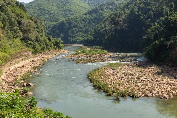 Río Nam Phak Río Montaña Provincia Oudomxay Laos — Foto de Stock