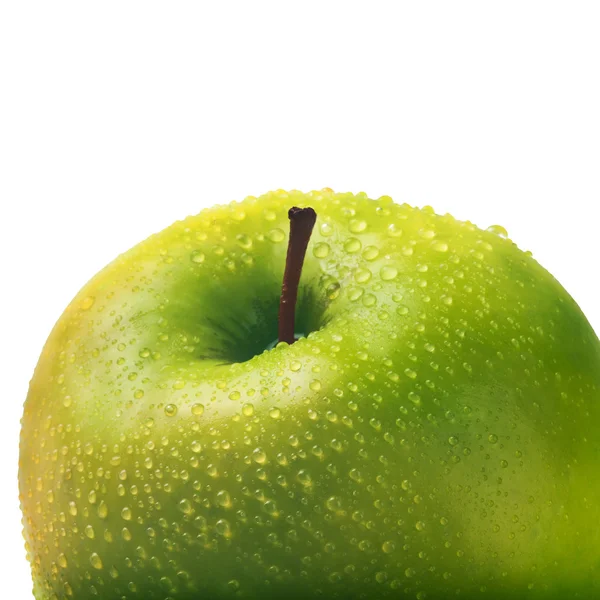 Manzana con gotas — Foto de Stock