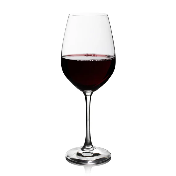 Kırmızı şarap kadehi — Stok fotoğraf