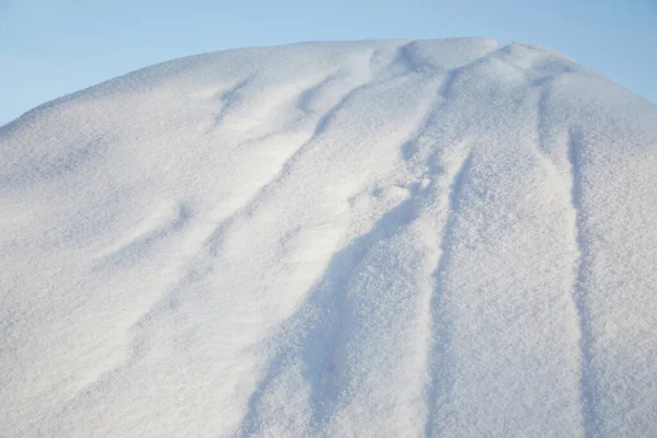 Winter snow background. Snowy white texture. Snowflakes. — Stockfoto