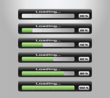 Yeşil yükleme çubuğu