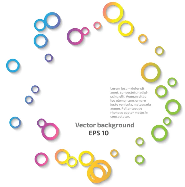 Renkli Daireler arka plan