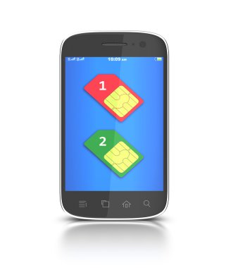 iki SIM kart.