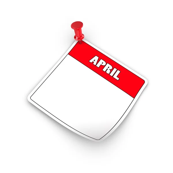 1. april - Stock-foto