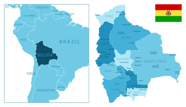 Federação Russa Mapa Azul Altamente Detalhado Ilustração Vetorial imagem  vetorial de gt29© 522080196