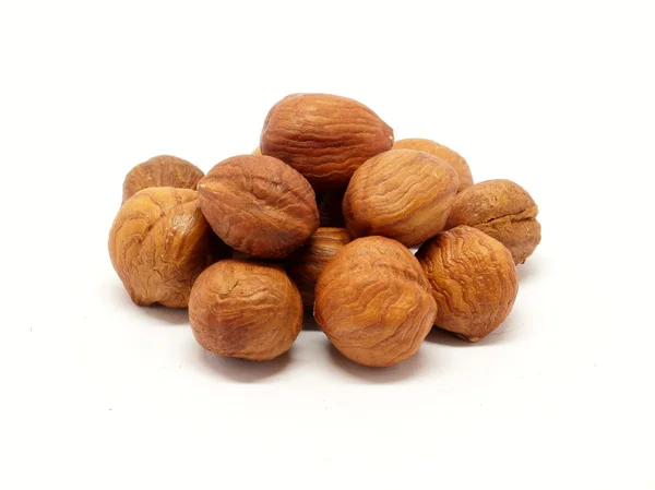 Pile of hzelnuts - detail — Stock Photo, Image