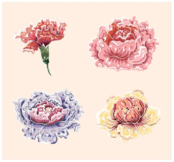 Beyaz arkaplanda dövme tasarımı için şakayık çiçeği vektörü. Karalama boyama kitabı için güzel bir çizgi. Karalama kitabı için de şakayık çiçeği çizimi..