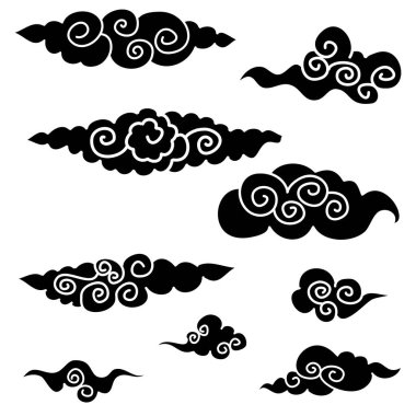 Çin bulutu, Japon bulutu, Çin dövmesi, Japon dövmesi, bulut dövmesi.