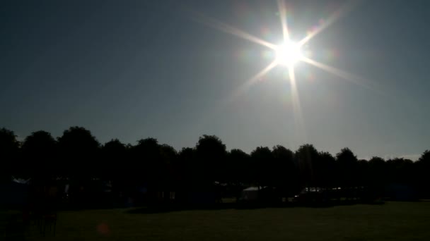 天空中的太阳 — 图库视频影像
