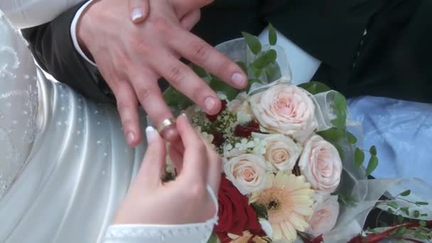 Anneaux de mariage — Video