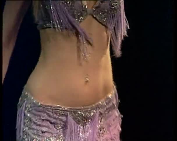 Belly dancer — Stock Video