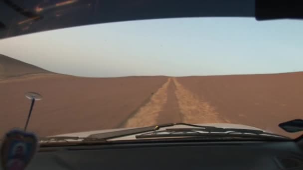 Driving in Paracas — Stock Video