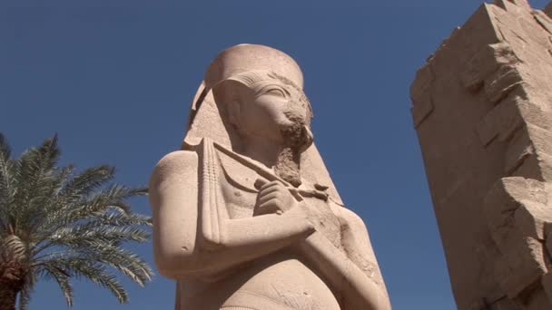 Tempel av karnak — ストック動画