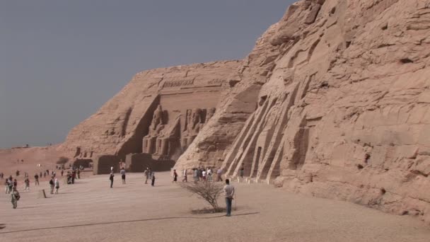 Rameses ii-Tempel — Stockvideo