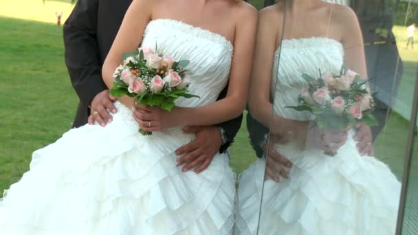 新娘和新郎 — 图库视频影像