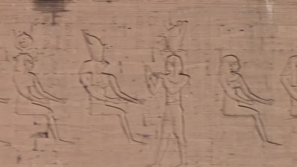 Horus-Tempel — Stockvideo