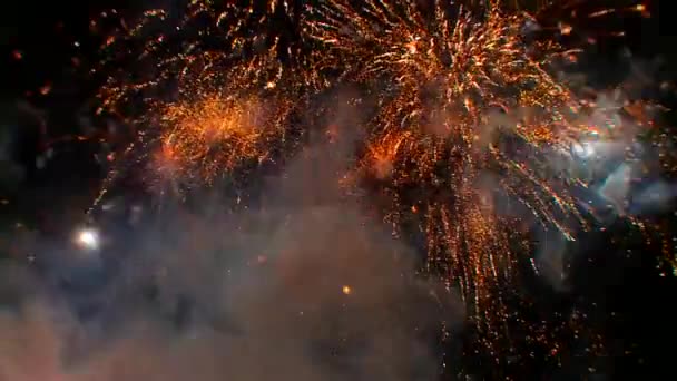 Fuegos artificiales — Vídeos de Stock