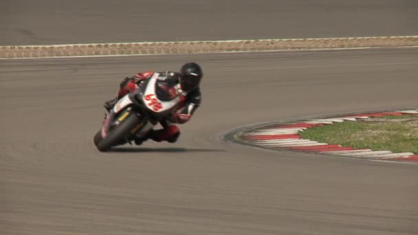 Motorbike racing — Stock Video