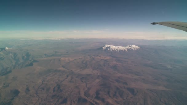 Vista desde un avión — Vídeos de Stock
