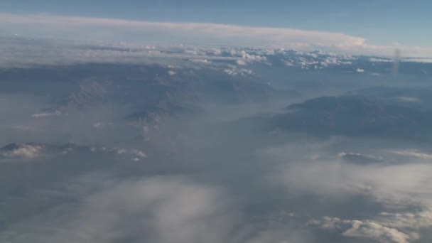 Vista desde el avión — Vídeos de Stock